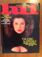 erotique sex magazine Lui N° 220 mai 1982 Valerie Kaprisky