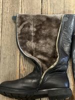 Winter Lederstiefel, Gr. 38