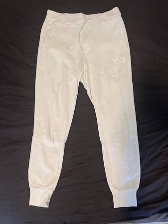Y3 trainerhose / jogger weiss M