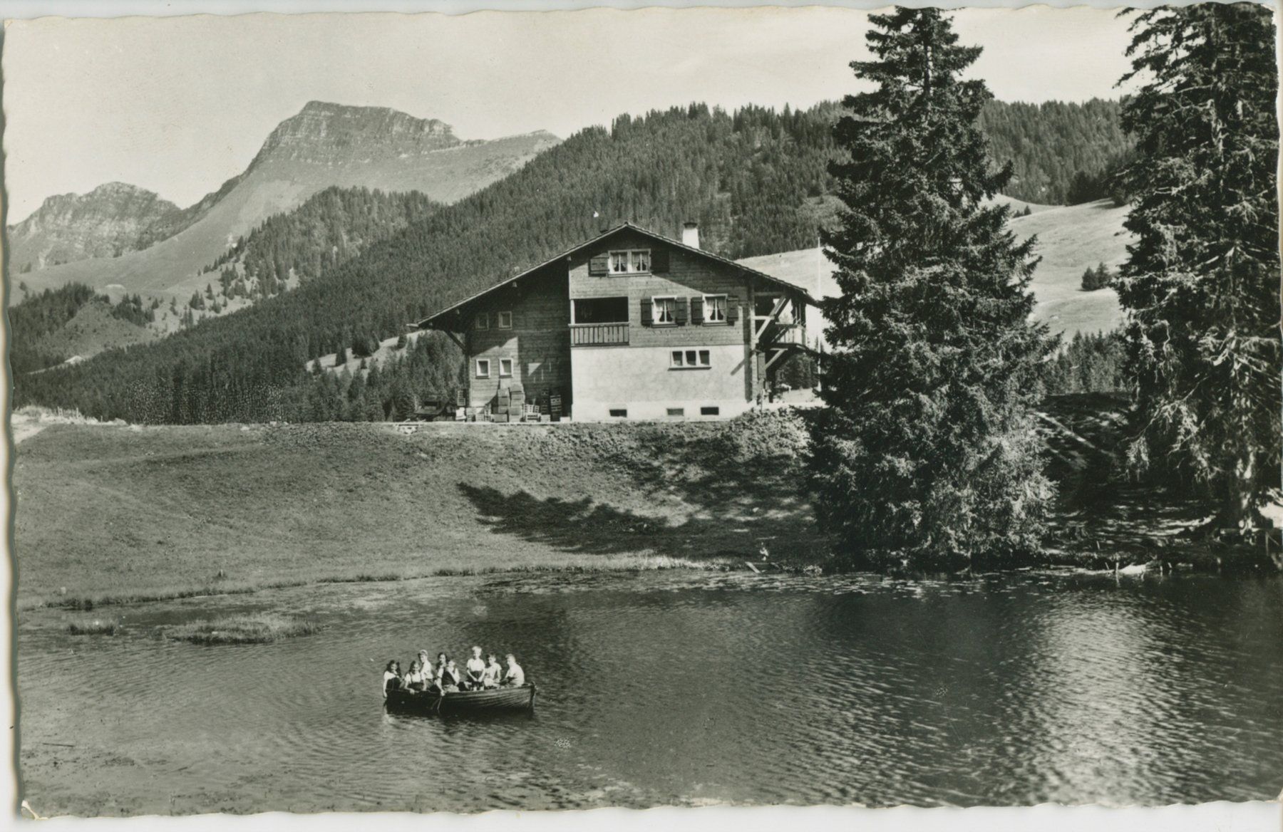 Cartoline postali: Postkarte ungelaufen Les Paccots – Usato da Liesberg venduto da Mikado1965