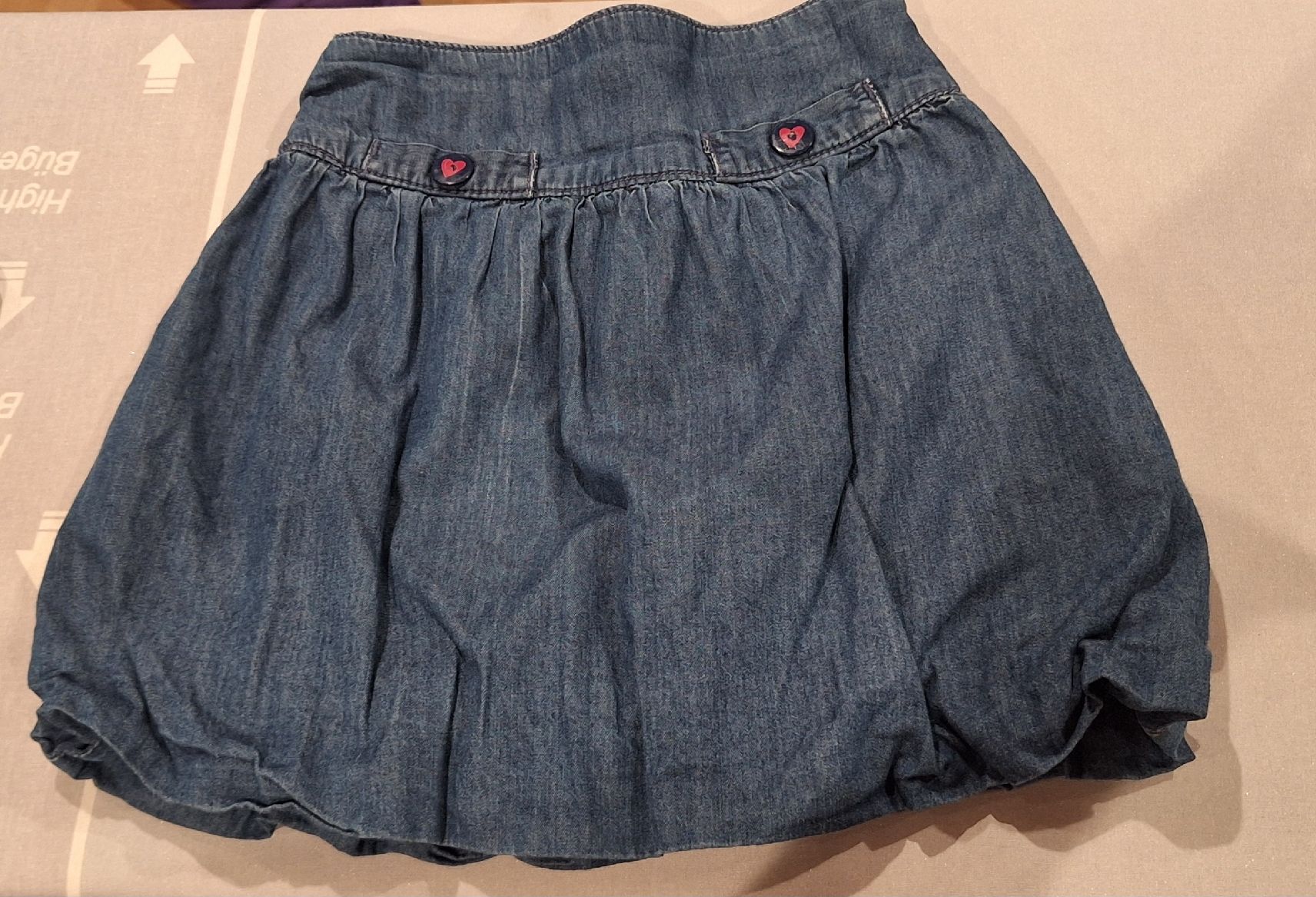 Kleider & Röcke: Jeansrock,110 – Gebraucht aus Oberägeri von run_cj6q