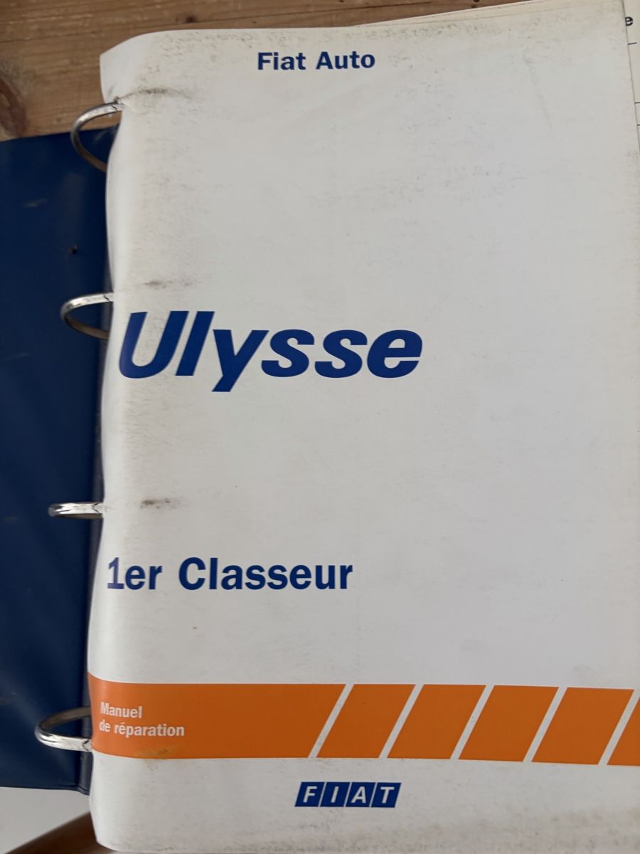 Libri: Fiat Ulysse Werkstatthandbuch Français – Usato da Gränichen venduto da Xbertone 1