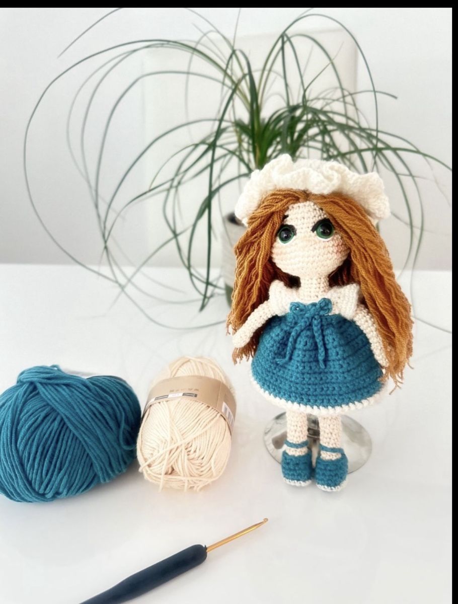Bambole: Handmade Crochet Doll, Unique Gift Idea – Nuovo (secondo la descrizione) da Oftringen venduto da Eylem79 3