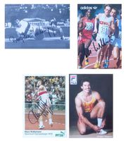 Leichtathletik - Div. Autogramme zum Aussuchen