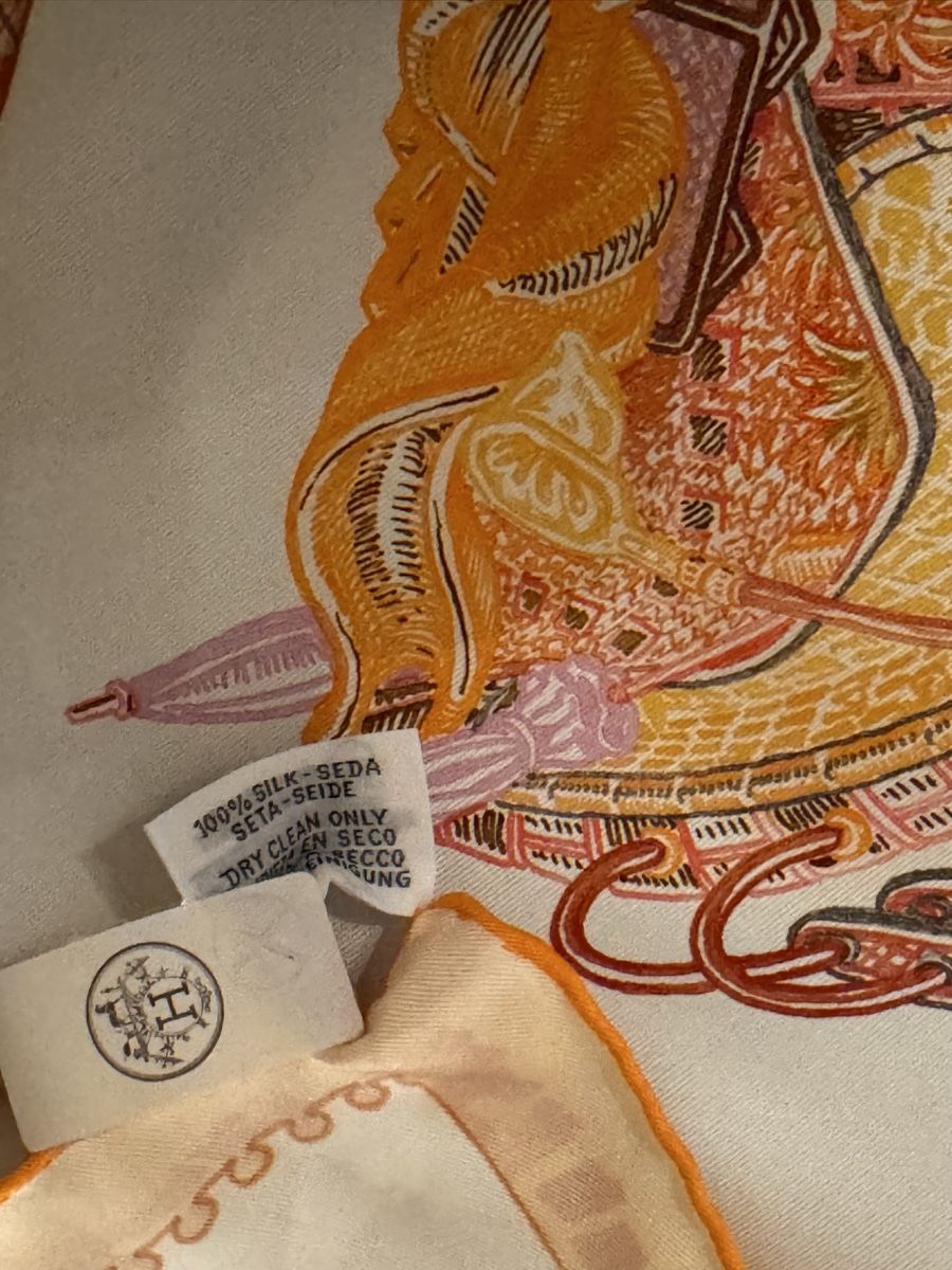 Hermès Foulard & Sciarpe: Hermès carré 90 neuf Chevaloscope – Nuovo e nell'imballaggio originale da Genève venduto da Allisgood 6