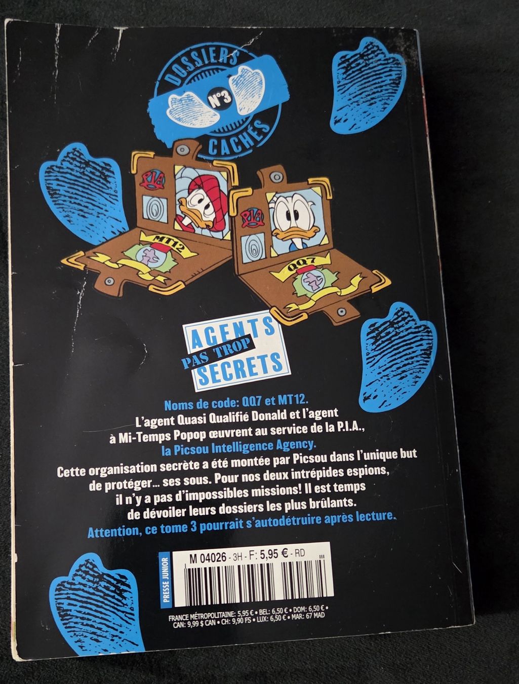 Comics: BD Mickey Géant N°3 Agents Pas Trop Secrets état correct – Gebraucht aus Carouge GE von LidieLot 1
