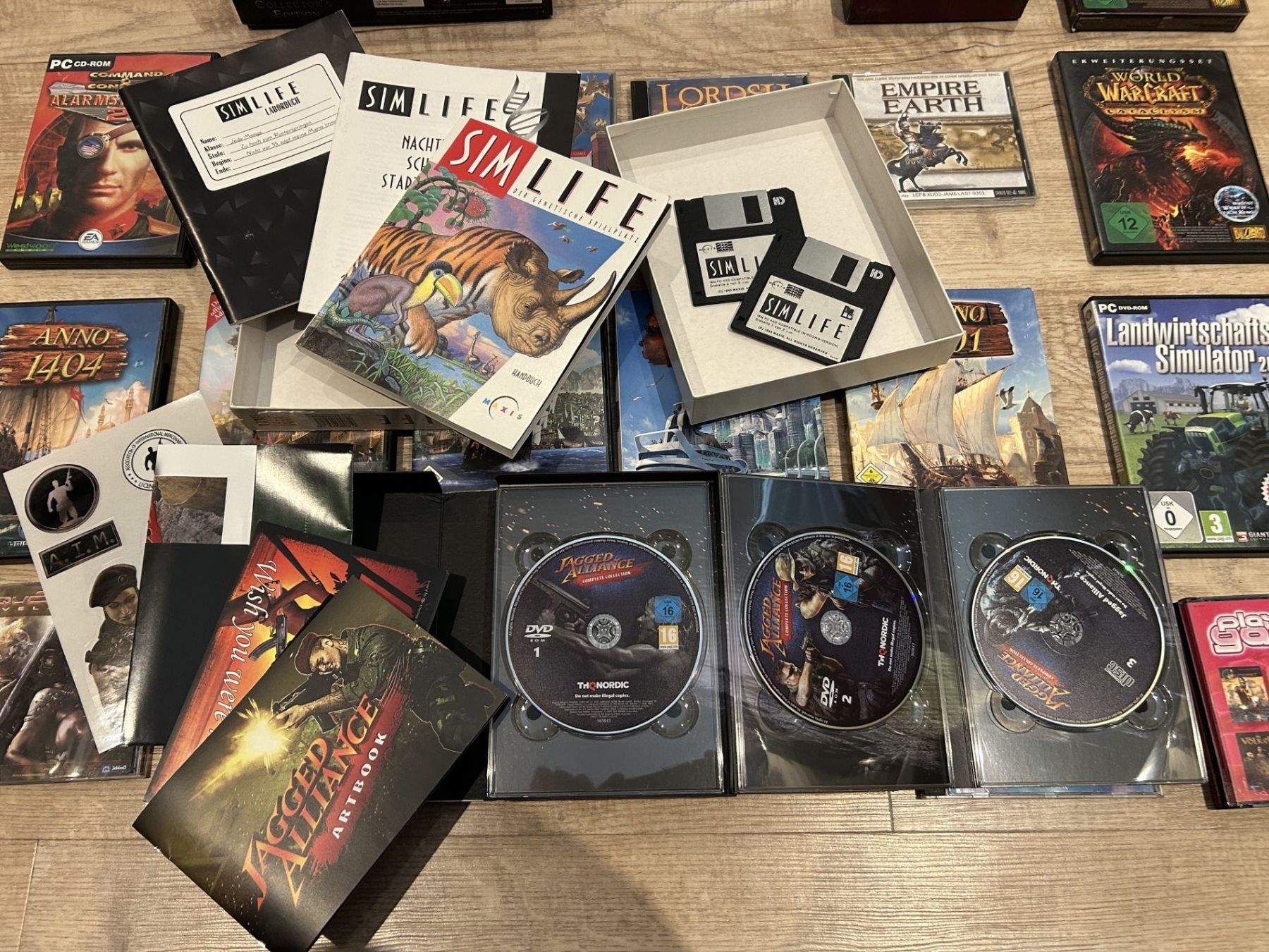 Jeux: 25 Games PC Big Box CD Disk – D'occasion à Richigen par Retrogameworld 2