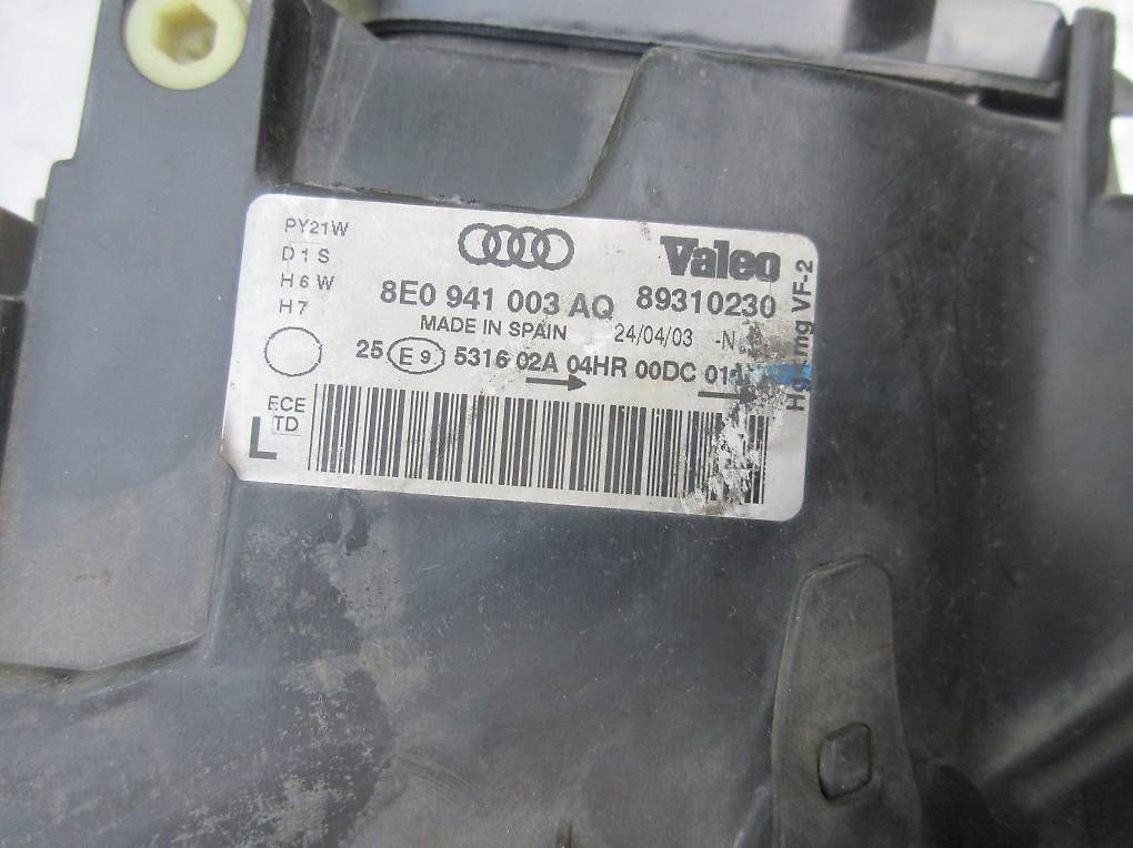 Audi Fari: Phare avant gauche Audi A4 B6 (8E2) – Usato da Champagne venduto da nan_2dwz 2