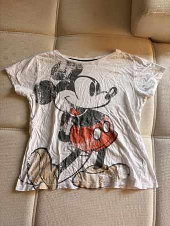 Damen T-Shirt Disney Mickey Grösse 40 guter Zustand