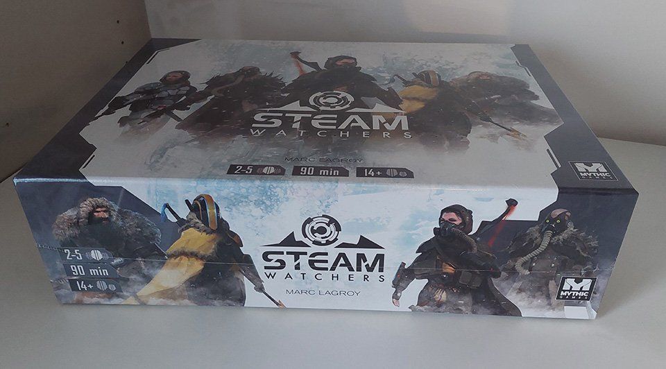 Giochi: Steamwatcher Kickstarter avec 3 extensions sous cellophane – Nuovo e nell'imballaggio originale da Nyon venduto da tekkboy1968 7