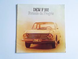 Prospectus, Auto-Union, DKW, F 102, Formule du Progrès.