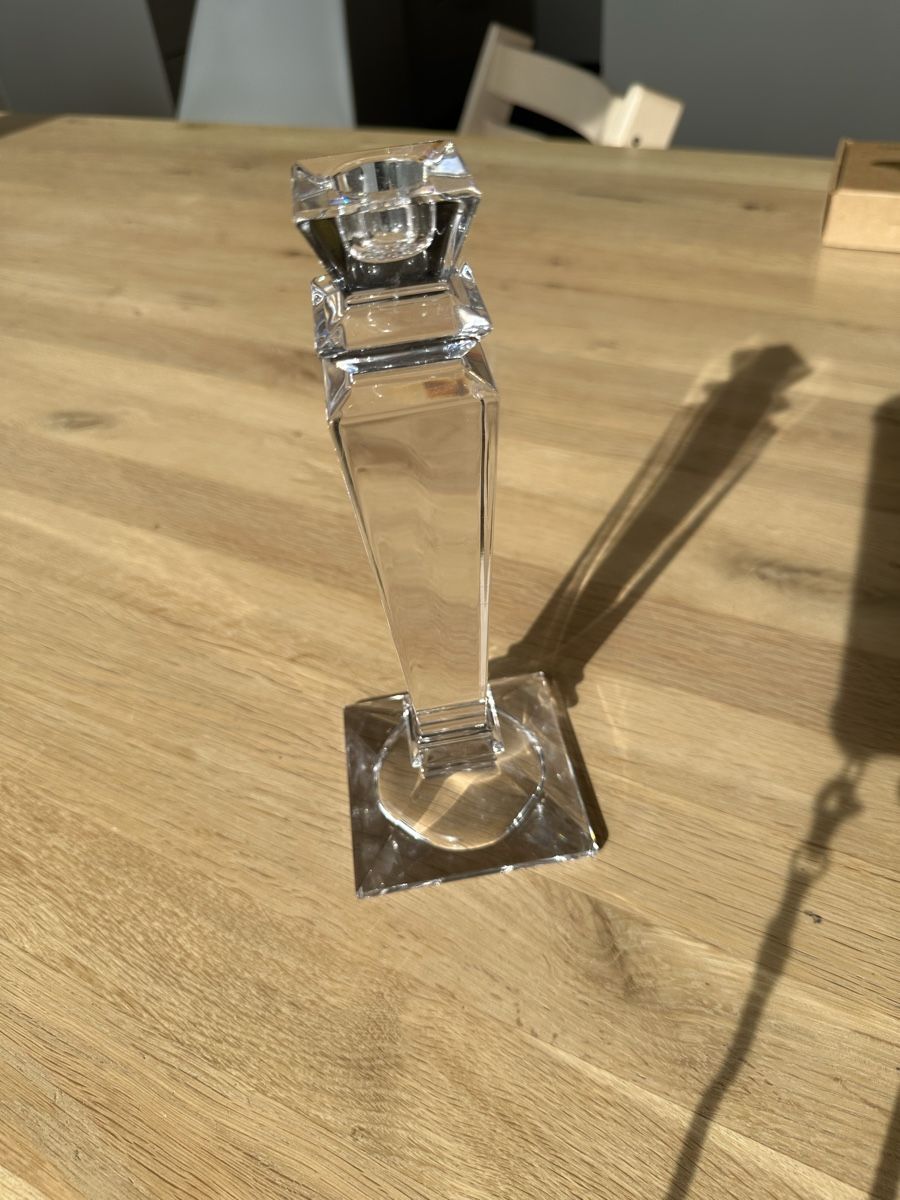 Kerzenständer: Kerzenhalter aus Glas – Gebraucht aus Herrliberg von Eule13