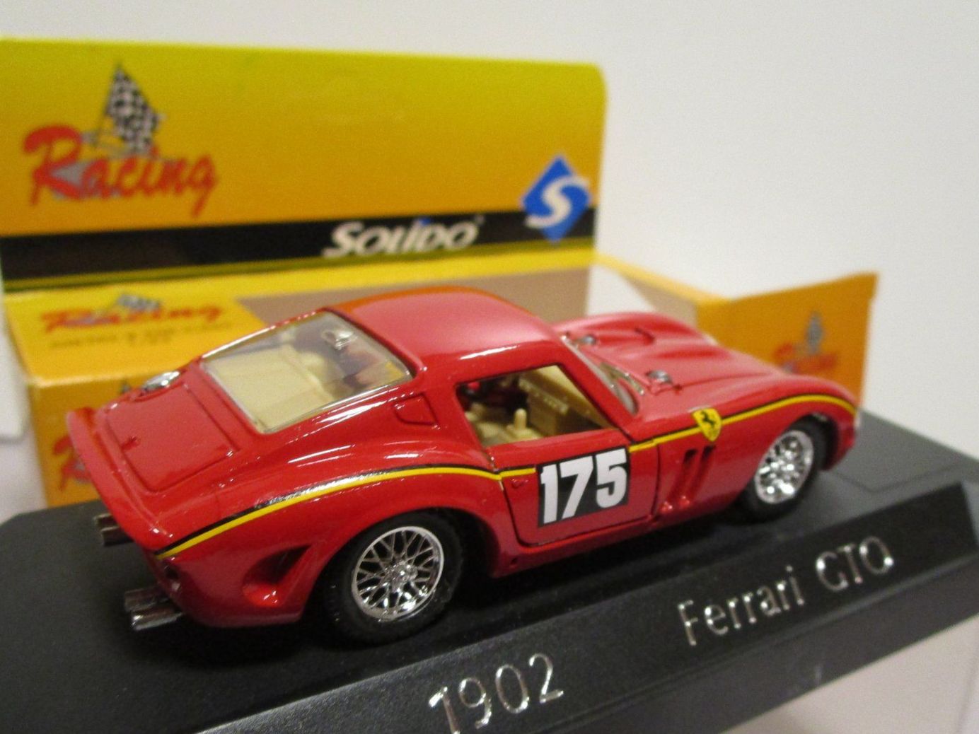 Ferrari Modellautos: SOLIDO FERRARI 250 GTO 1963 - 1902 – Neu und originalverpackt aus Chêne-Bourg von breno56 2