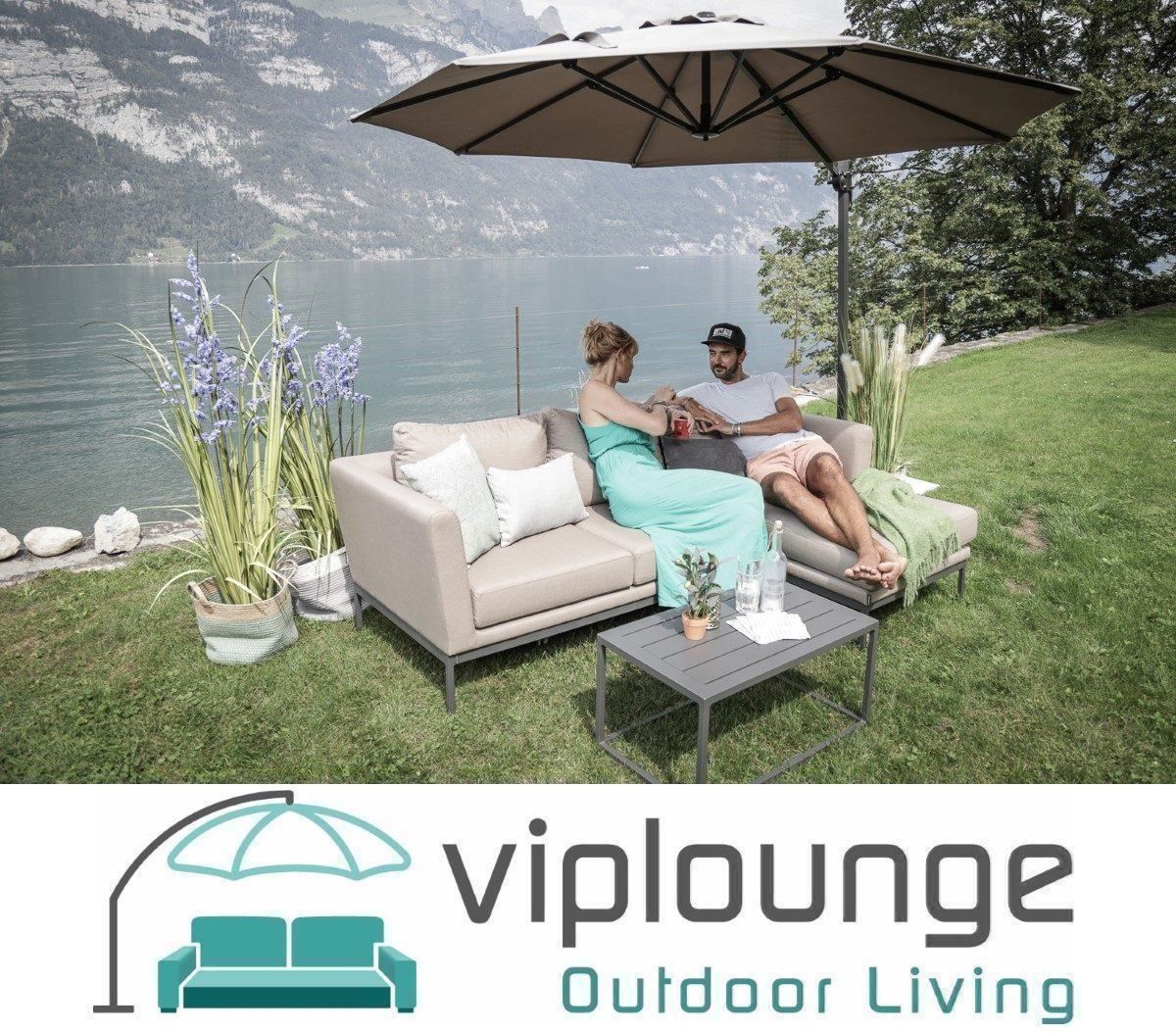 Viplounge Divani: Outdoormöbel wetterfest – Nuovo e nell'imballaggio originale da Uznach venduto da viplounge 2