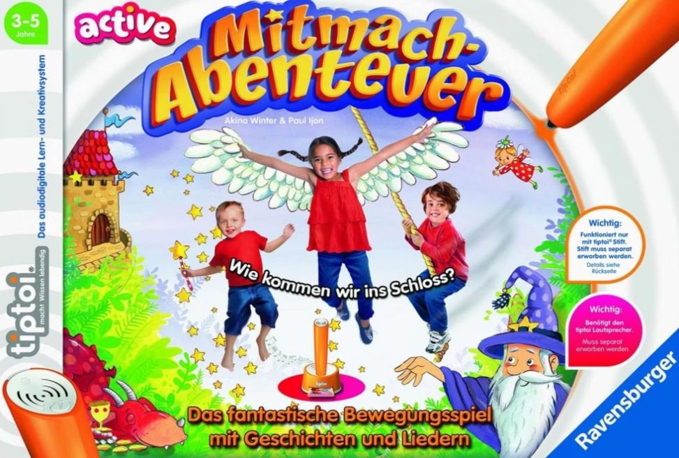 Tiptoi Jeux: tiptoi Mitmach-Abenteuer wie neu – Neuf (Voir description) à Muri AG par Puschelknuffel