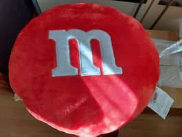 originales M&M's Kissen in rot