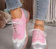 MUST HAVE - edle Oxford Styl Damenschuhe, Gr. 39
