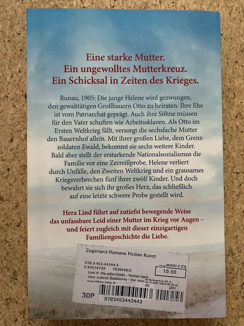 Libri: Taschenbuch "Die stille Heldin", Hera Lind – Usato da Grosswangen venduto da Vita500 1