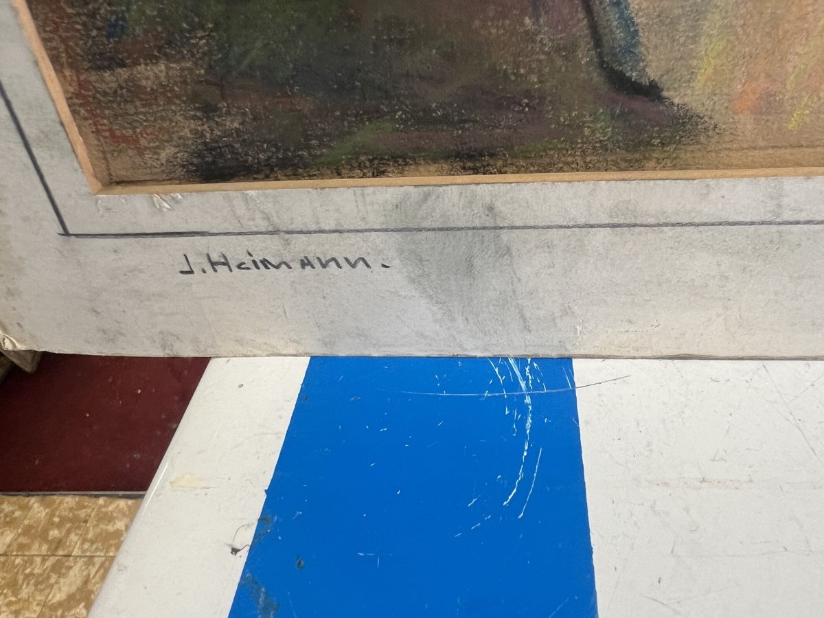 Gemälde: GRAND PASTEL SIGNÉ HAIMANN – Gebraucht aus Genève von Qanil77 2