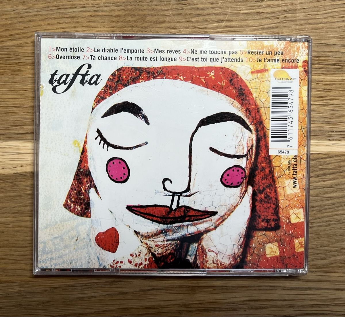 CD: TAFTA - Entré ciel et terre - CD – Usato da Posieux venduto da coutset 1