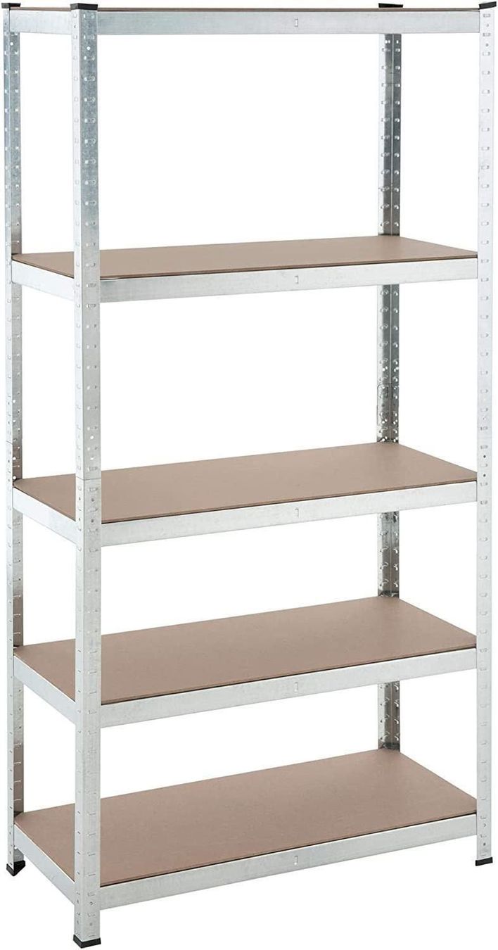 Altro per stoccaggio & trasporto: ESTEXO Metall Steckregal Set 180cm – Nuovo e nell'imballaggio originale da Bottighofen venduto da zaap 3