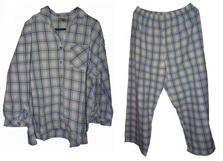 Pijama Damen, Grösse 44/46 karriert