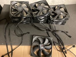 12x LC-Power Gehäuselüfter LC-CF-120 120mm