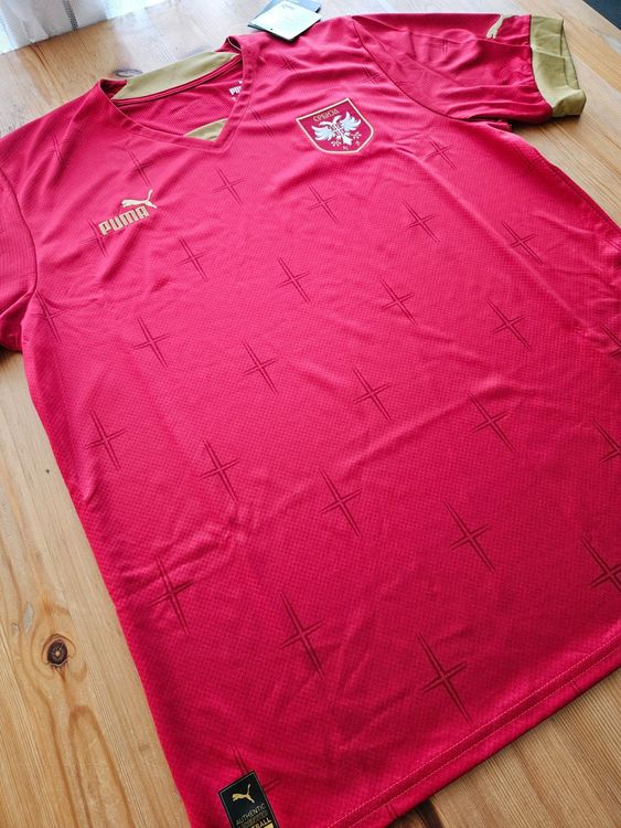 Puma Maillots de corps & Pantalons: Serbien Trikot Puma NEU Grösse L Fussball – Neuf (Voir description) à Niederrohrdorf par United-Village-Trade 3