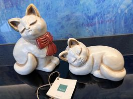 Gräfin Lene Thun Katzen Figuren Bozen Büssifiguren Keramik