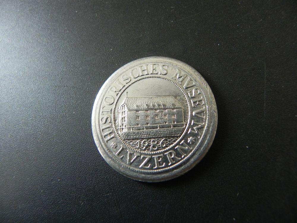 medaille-historisches-museum-luzern-1986-gebraucht-in-biel-bienne-f-r
