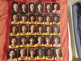 AK Satz Borussia Dortmund U23 Orginal signiert