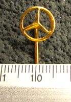 MERCEDES AUTO LOGO GOLDIG ALT ANSTECKNADEL VINTAGE OLDTIMER