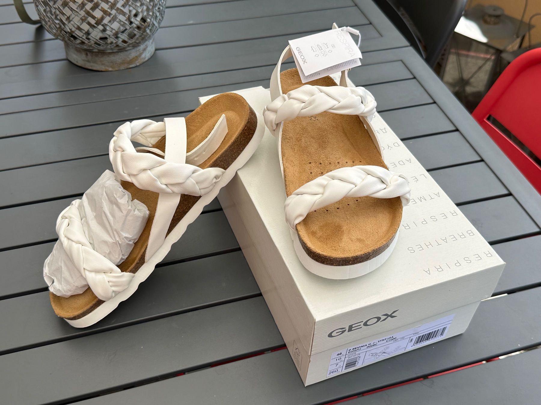 Geox Damenschuhe: NEUVE!! Sandale de la marque GEOX!! – Neu und originalverpackt aus Pfaeffikon ZH von BACozAfer