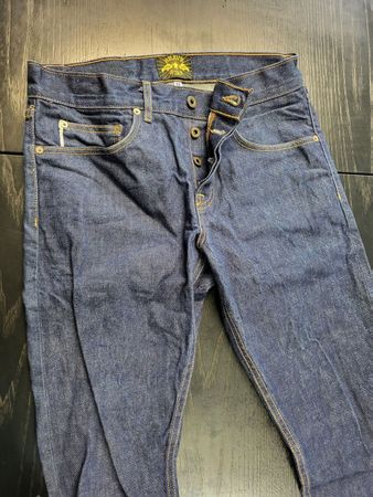 BRAVE STAR Blue Selvage Denim Jeans