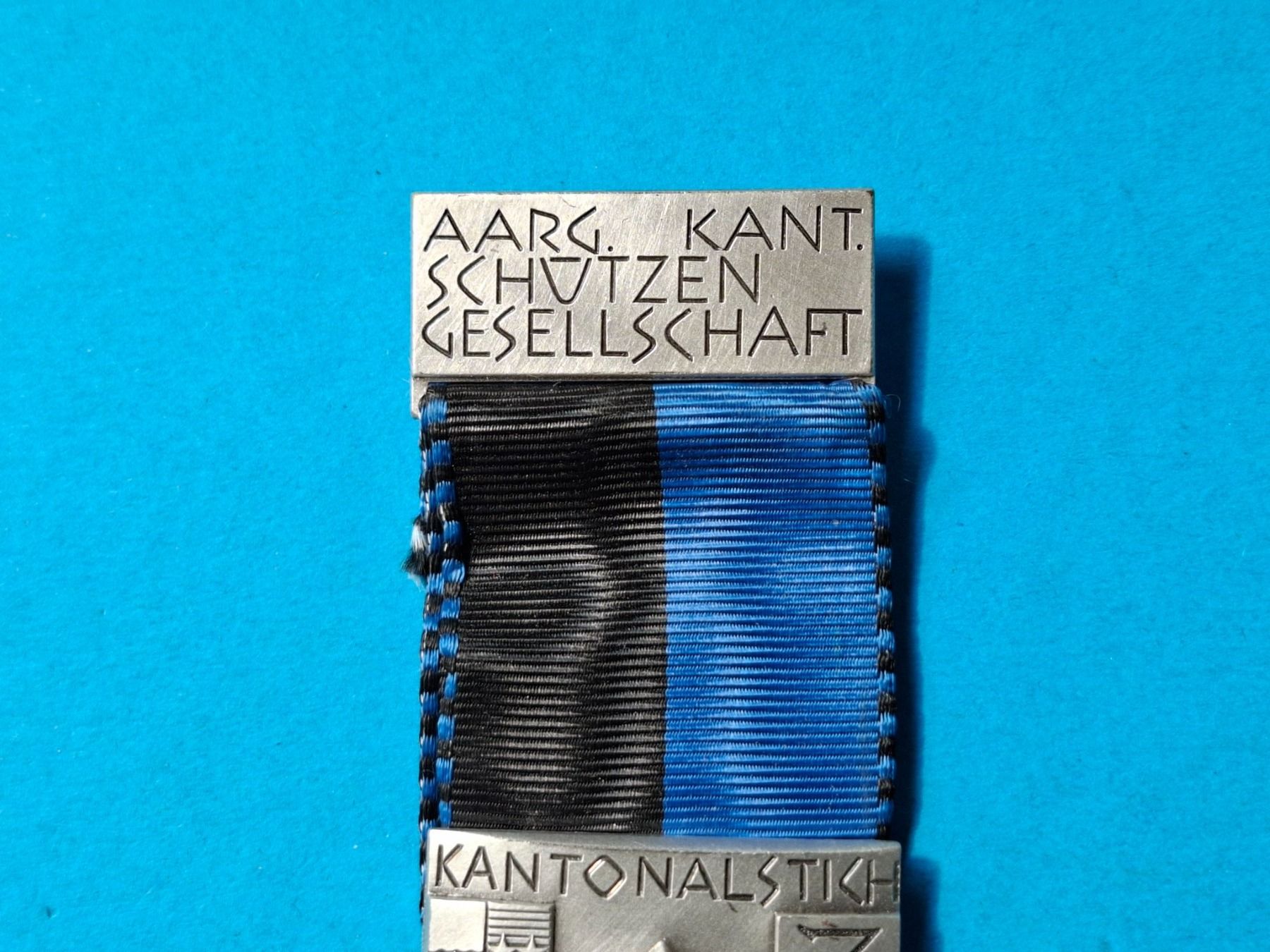 Medaillen: Aargau Kantonalstich 1989 (R747) – Gebraucht aus Schwanden GL von Suvorov 1