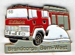 Plaketten & Abzeichen: Brandcorps Bern-West – Gebraucht aus Hinterkappelen von Schampus
