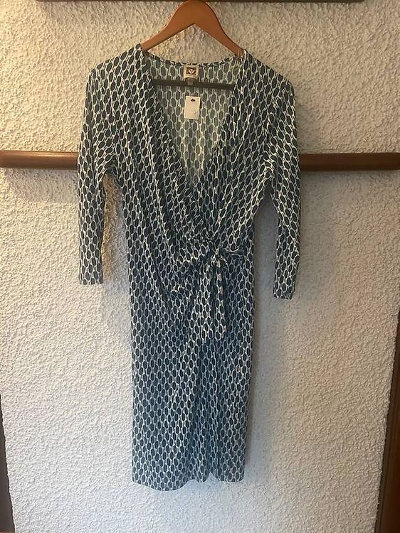 Kleider: Abito Anne Klein bianco e blu – Gebraucht aus Maroggia von tid_n6yj