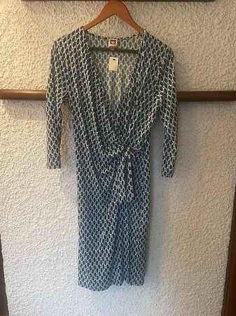 Abito Anne Klein bianco e blu