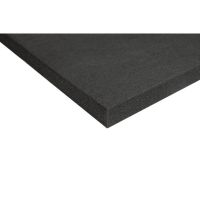 8 Stück Akustikplatte schwarz PET Dicke: 40 mm