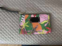 4GIVENESS Clutch Bag, Palm Print, Summer Accessory 🌴👜☀️