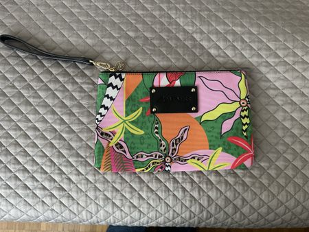 4GIVENESS Clutch Bag, Palm Print, Summer Accessory 🌴👜☀️