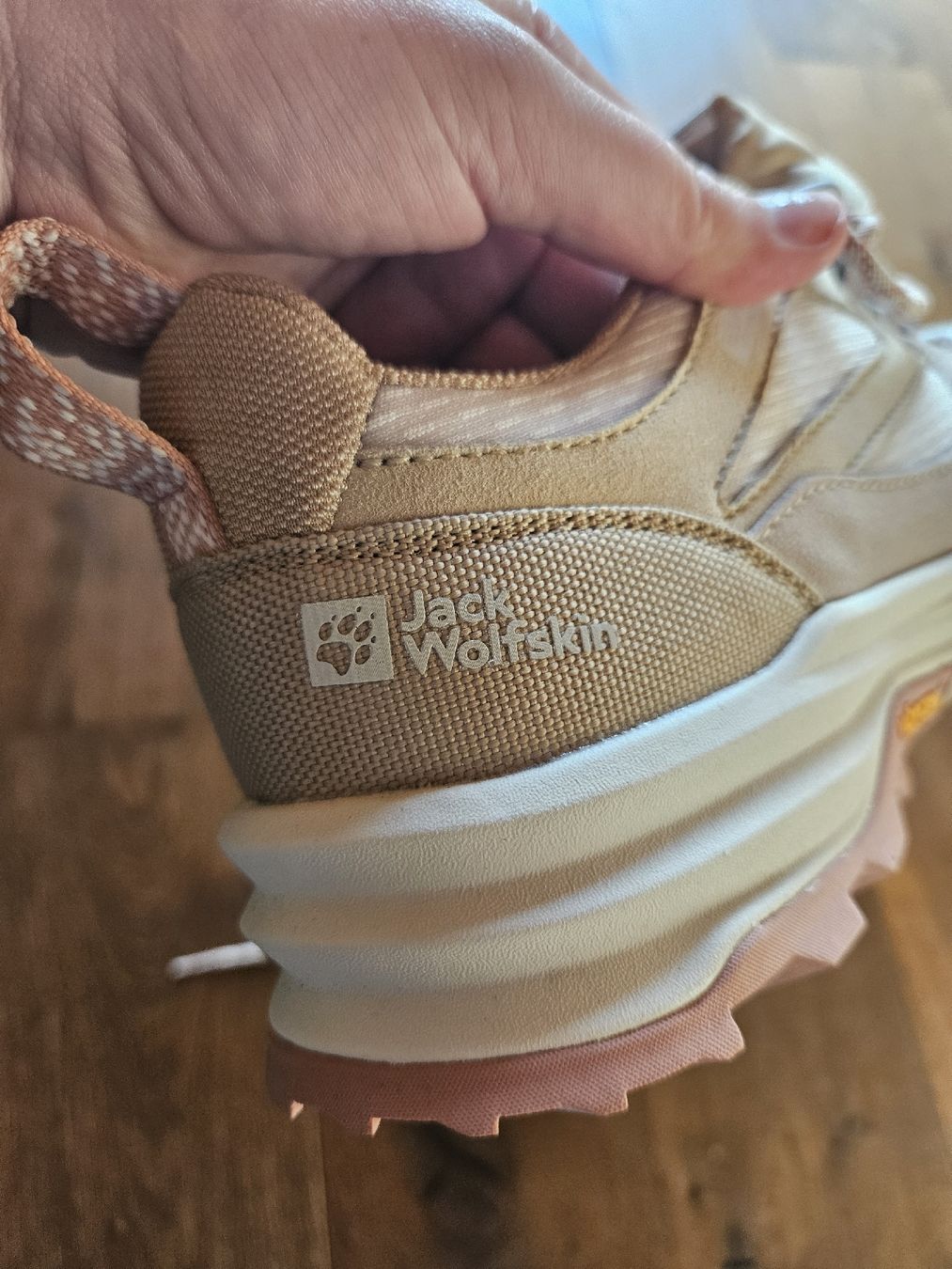 Jack Wolfskin Scarpe da uomo: Jack Wolfskin Wanderschuhe Gr. 42.5 beige Neu – Nuovo (secondo la descrizione) da Feusisberg venduto da Rosy8835 6