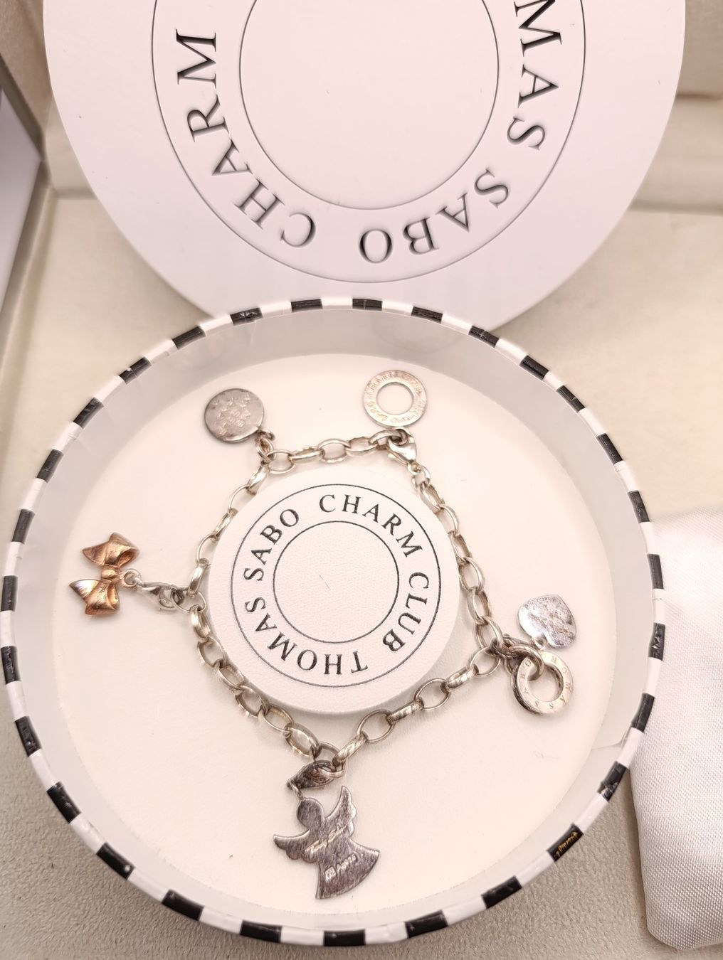 Thomas Sabo Bracciali & Braccialetti: THOMAS SABO 925er Silber Armband mit Silber Elemente Top – Usato da Steffisburg venduto da 1.Schmuckschatulle