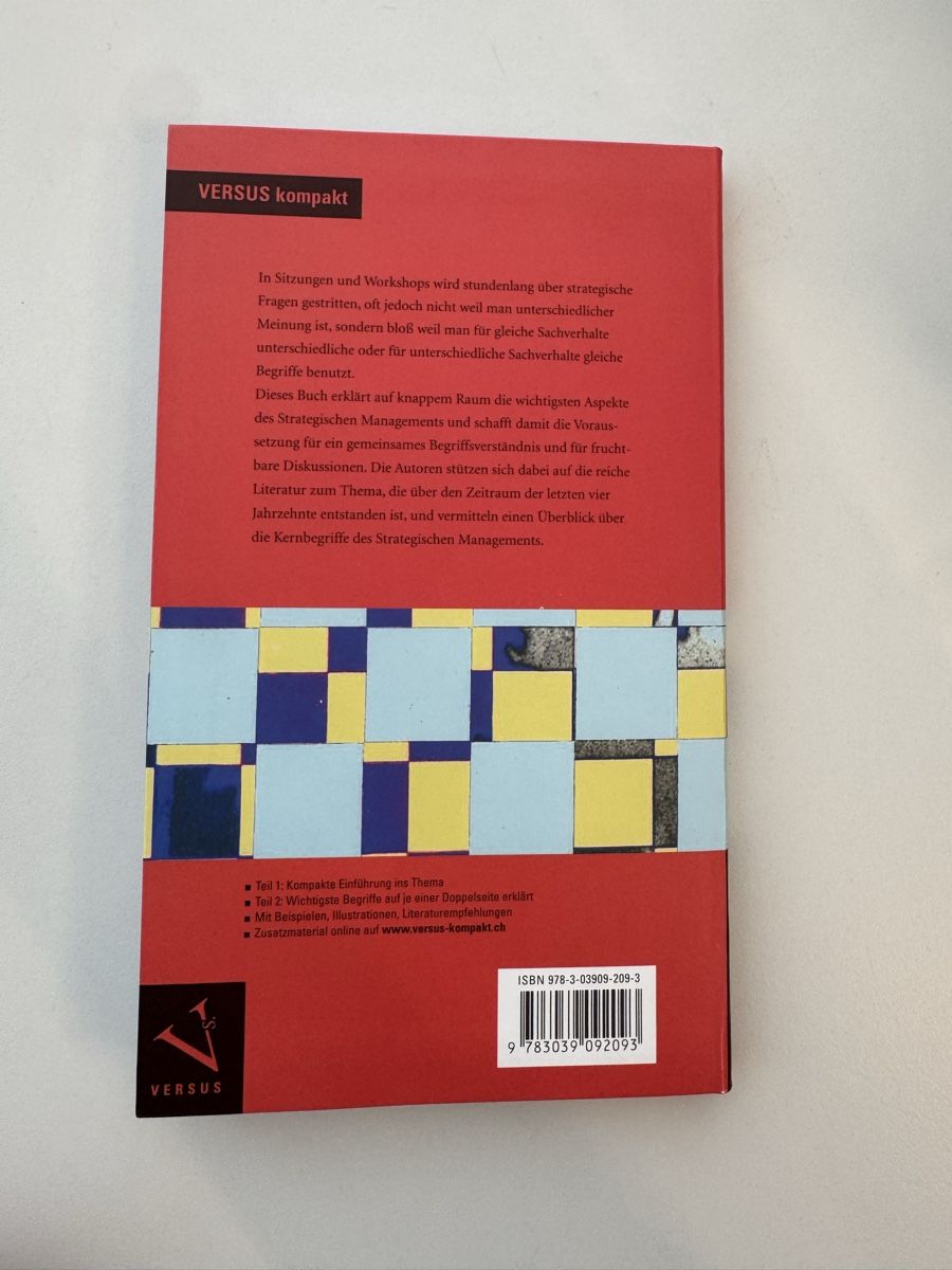 Libri: Buch Strategien verstehen – Nuovo (secondo la descrizione) da Ruggell venduto da mar_vq6b 1