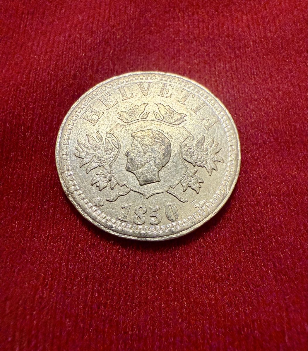 Tutti le monete: Münze - 20 Rappen 1850 / Rar – Usato da Schattenhalb venduto da Oodaaq 3
