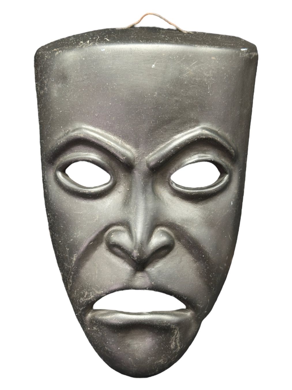 Sculptures & Statues: Sculptures masques de théâtre murales en grès noir – D'occasion à Morges par vintix 4