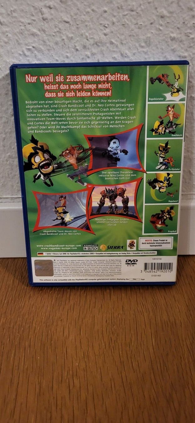 Sony Giochi: PS 2 - Crash TwinSanity – Usato da Münsingen venduto da DigitaleSpielecke 1