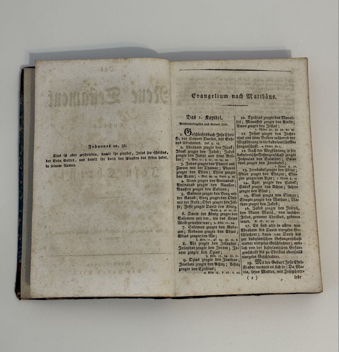 Bücher: Antike Bibel, München 1815 – Gebraucht aus Goldach von igwhitestar 3