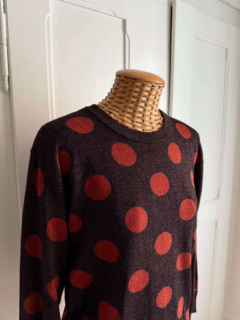 Maglioni & Felpe: NICE THINGS Paloma S. - Glitzer Pullover mit Punkten S – Usato da Zürich venduto da Diazaio 1
