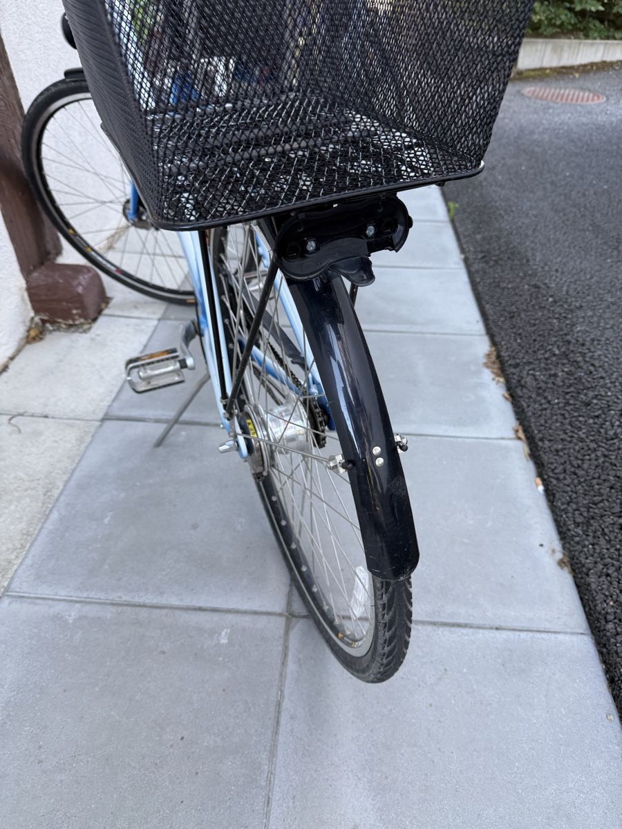 Velos: Zürivelo blau-weiss mit Korb – Gebraucht aus Dielsdorf von bambus1 2